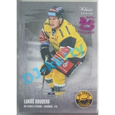 2019/20 OFS Lukáš Doudera #183 x/2 Silver Rainbow Expo Pard.