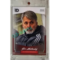 2023/24 Goal cards Chance Liga 2. série #BB-28 Jiří Malinský Behind the Bench Parallel 08/19