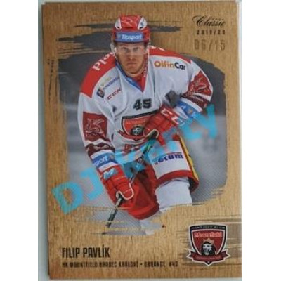 2019/20 OFS Filip Pavlík #81 06/15 Gold Sand