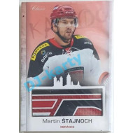 2017 OFS Mountfield Cup Martin Štajnoch #30 2/9 Game Used Stick