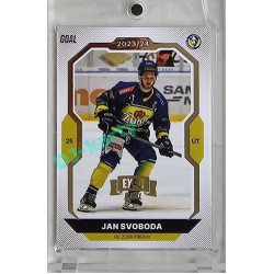 2023/24 Goal cards Chance Liga 2. série #303 Jan Svoboda Expo Gold 1of7