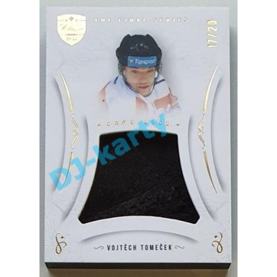 2021/22 OFS The Final Series Vojtěch Tomeček #MEM-VT 17/20 Game Used Gold