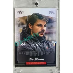 2023/24 Goal cards Chance Liga 2. série #BB-30 Jiří Beroun Behind the Bench Parallel 08/19