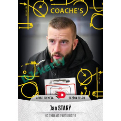 2022/23 Goal Cards Chance Liga 2. série #38 Jan Starý Coach´s