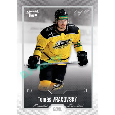 2022/23 Goal Cards Chance Liga 1. série #038 Tomáš Vracovský Silver 1 of 60