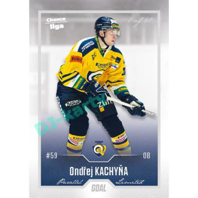 2022/23 Goal Cards Chance Liga 2. série #390 Ondřej Kachyňa Silver 1 of 60