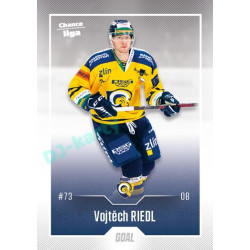 2022/23 Goal Cards Chance Liga 2. série #391 Vojtěch Riedl