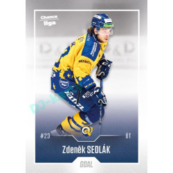 2022/23 Goal Cards Chance Liga 2. série #393 Zdeněk Sedlák