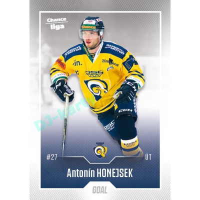 2022/23 Goal Cards Chance Liga 2. série #394 Antonín Honejsek