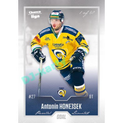2022/23 Goal Cards Chance Liga 2. série #394 Antonín Honejsek Silver 1 of 60