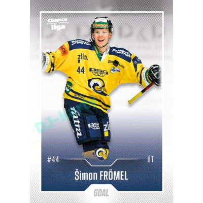 2022/23 Goal Cards Chance Liga 2. série #396 Šimon Frömel