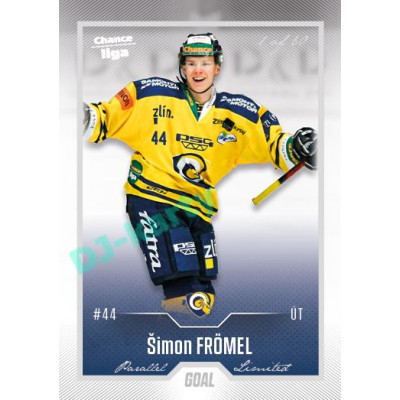 2022/23 Goal Cards Chance Liga 2. série #396 Šimon Frömel Silver 1 of 60