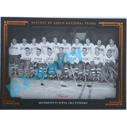 2020 OFS SSČH Mistrovství světa 1963 Švédsko #HCNT-21 09/20 History of Czech National Teams Cooper
