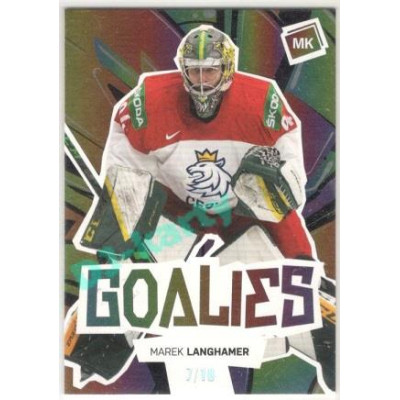 2021/22 MK reprezentace #G-ML Marek Langhamer Goalies Gold 7/10