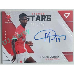 2022/23 Sportzoo Fortuna Liga 2. série #SL2-OD Oscar Dorley Signed Stars Level 2 xx/149