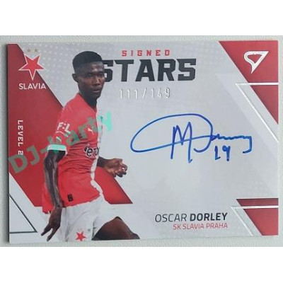 2022/23 Sportzoo Fortuna Liga 2. série #SL2-OD Oscar Dorley Signed Stars Level 2 xx/149