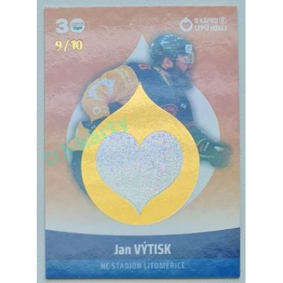 2022/23 Goal cards Chance Liga O kapku lepší hokej #KN-11 Jan Výtisk Red 10/10
