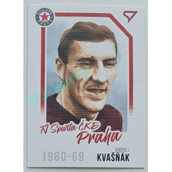 2023 Sportzoo Dekády fotbalové ligy #P-006 Andrej Kvašňák Portrét Canvas Paralel