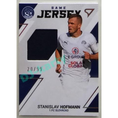 2022/23 Sportzoo Fortuna Liga 2. série #GJ-SH Stanislav Hofmann Game Jersey 20/99