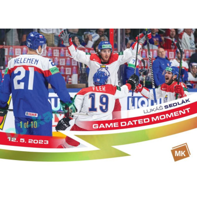 2023 MK reprezentace #139 Lukáš Sedlák Gold 1of10