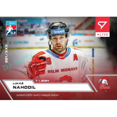 2023/24 Sportzoo ELH LIVE #L-39 Lukáš Nahodil xx/33