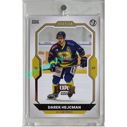 2023/24 Goal cards Chance Liga 2. série #305 Darek Hejcman Expo Gold 1of7