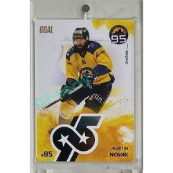 2024 Goal Cards 95. VÝROČÍ ZLÍNSKÉHO HOKEJE #ZL19 Martin Novák