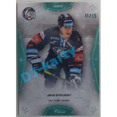 2020/21 OFS 1. série Jakub Rychlovský #22 11/15 Blue Aquadropp