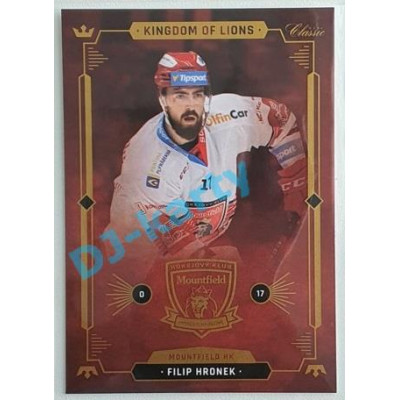 2021 OFS Kingdom of Lions Filip Hronek #B05