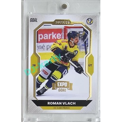 2023/24 Goal cards Chance Liga 2. série #307 Roman Vlach Expo Gold 1of7
