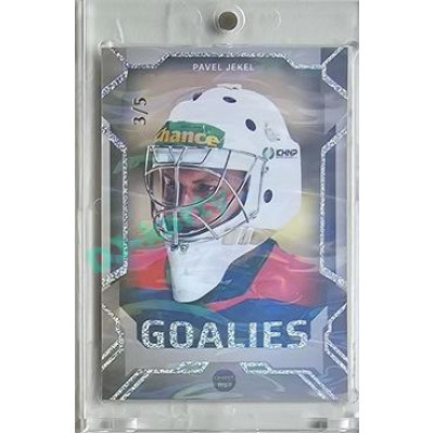 2023/24 Goal cards Chance Liga 2. série #G-07 Pavel Jekel Goalies Parallel 3/5