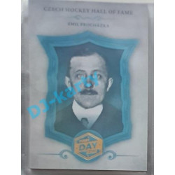 2020 OFS Síň slávy českého hokeje Emil Procházka #SSCH-087 First Day of Issue Rainbow