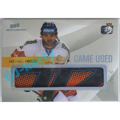 2020 MK reprezentace Michael Frolík #3 Game Used Memorabilia Promo