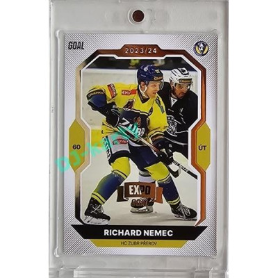2023/24 Goal cards Chance Liga 2. série #308 Richard Němec Expo Gold 1of7