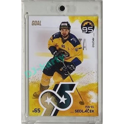2024 Goal Cards 95. VÝROČÍ ZLÍNSKÉHO HOKEJE #ZL22 Pavel Sedláček