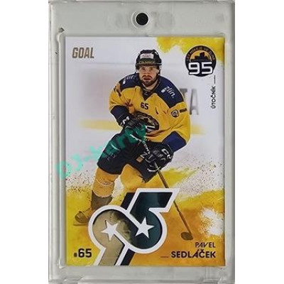 2024 Goal Cards 95. VÝROČÍ ZLÍNSKÉHO HOKEJE #ZL22 Pavel Sedláček