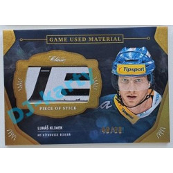 2020/21 OFS 1.série Lukáš Klimek #GUM-LKL 49/80 Game Used Material