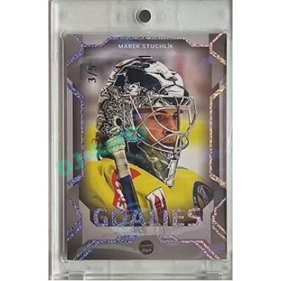 2023/24 Goal cards Chance Liga 2. série #G-17 Marek Stuchlík Goalies Parallel 3/5