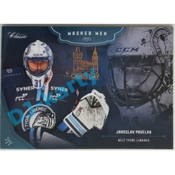 2020/21 OFS 1. série Jaroslav Pavelka #MM-4 X/3 Masked Men CARDS DAY