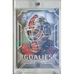 2023/24 Goal cards Chance Liga 2. série #G-19 Patrik Švančara Goalies Parallel 3/5