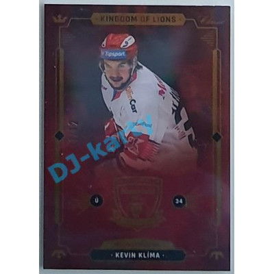 2021 OFS Kingdom of Lions Kevin Klíma #B17 11/12 Rainbow