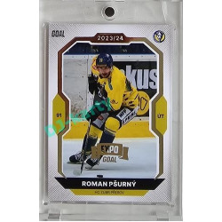 2023/24 Goal cards Chance Liga 2. série #312 Roman Pšurný Expo Gold 1of7