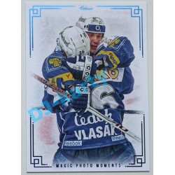 2021/22 OFS The Final Series Tomáš Vlasák a Martin Straka #MPM-041 31/35 Magic Photo Moments Blue