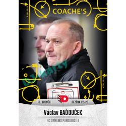 2022/23 Goal Cards Chance Liga 2. série #39 Václav Baďouček Coach´s