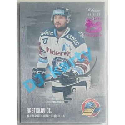 2019/20 OFS Rastislav Dej #124 x/2 Silver Rainbow Expo Pard.