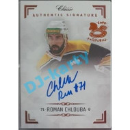 2019/20 OFS Chance liga Roman Chlouba #AS081 x/2 Authentic Signature Rainbow OFS 18-19 Expo Pard.
