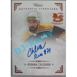 2019/20 OFS Chance liga Roman Chlouba #AS081 x/2 Authentic Signature Rainbow OFS 18-19 Expo Pard.