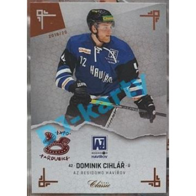 2019/20 OFS Chance liga Dominik Cihlář #118 x/6 Expo Pard.