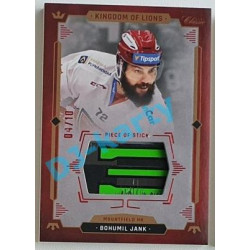 2021 OFS Kingdom of Lions Bohumil Jank #S07 04/10 Piece of Stick RED