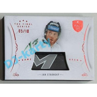 2021/22 OFS The Final Series Jan Stránský #STI-STJ 05/10 Game Used Stick Red